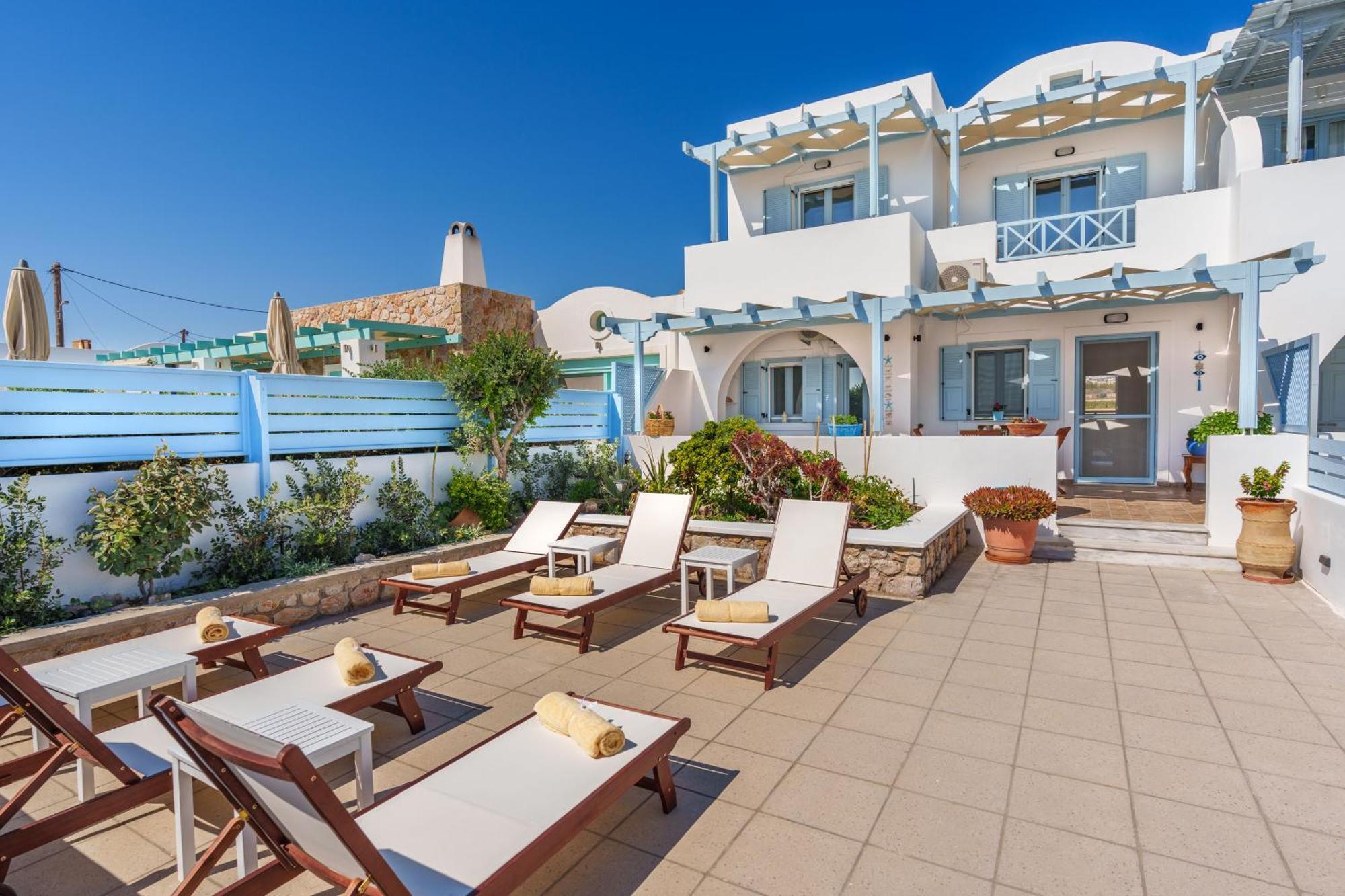 Blue Eyes Beach Villas Monólithos Exterior photo