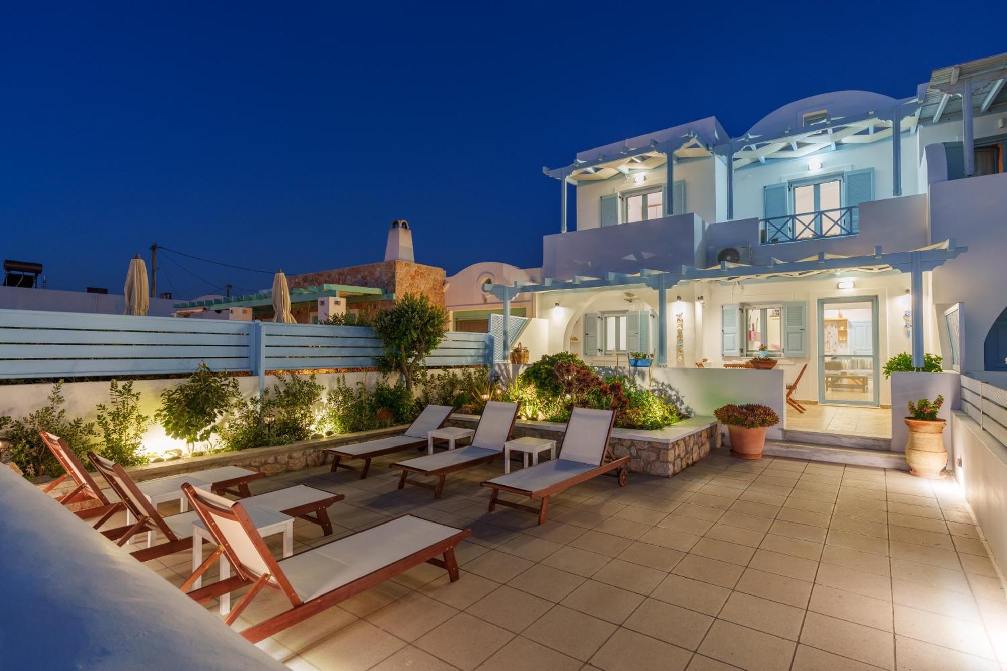 Blue Eyes Beach Villas Monólithos Exterior photo
