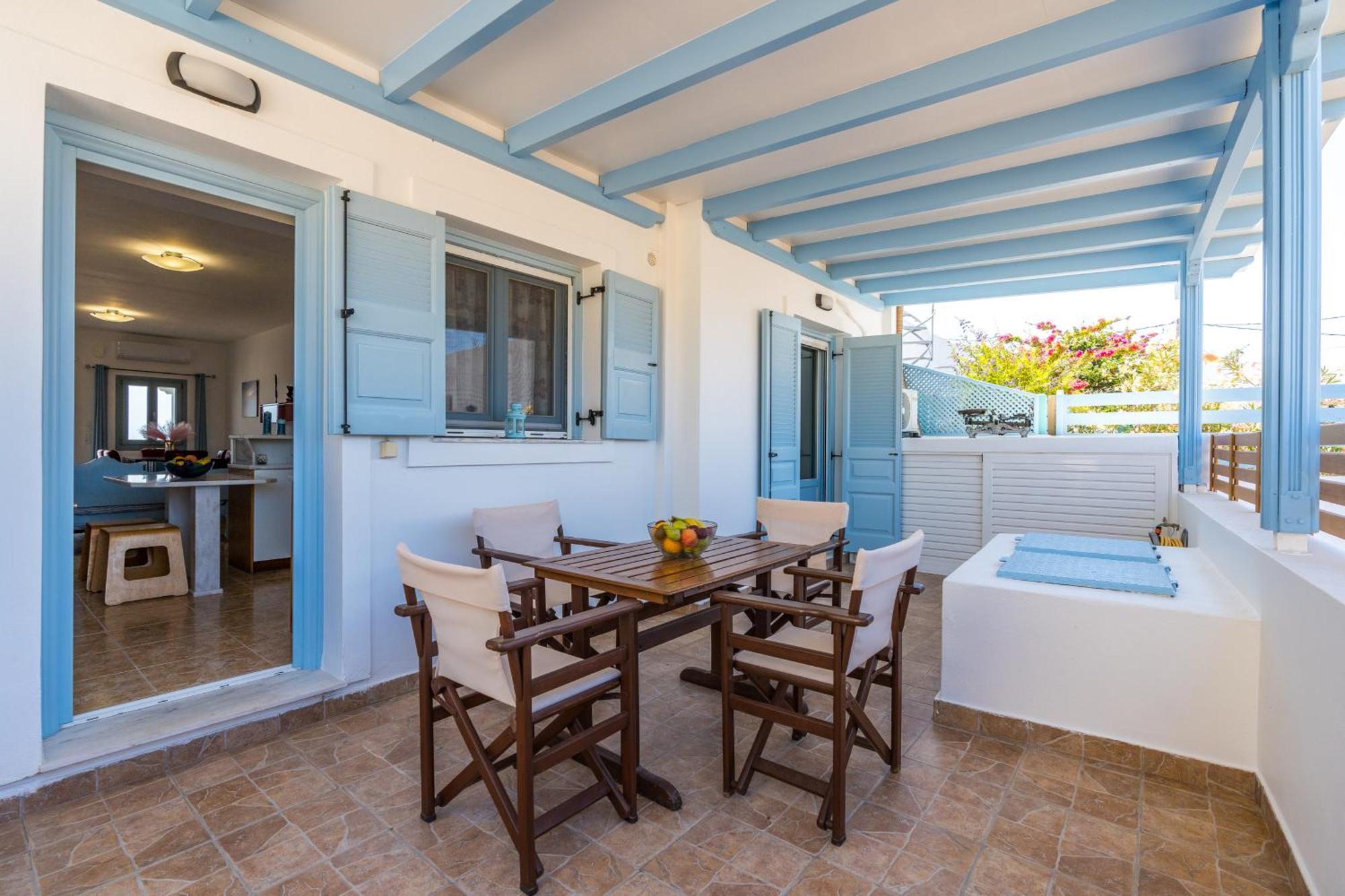 Blue Eyes Beach Villas Monólithos Exterior photo