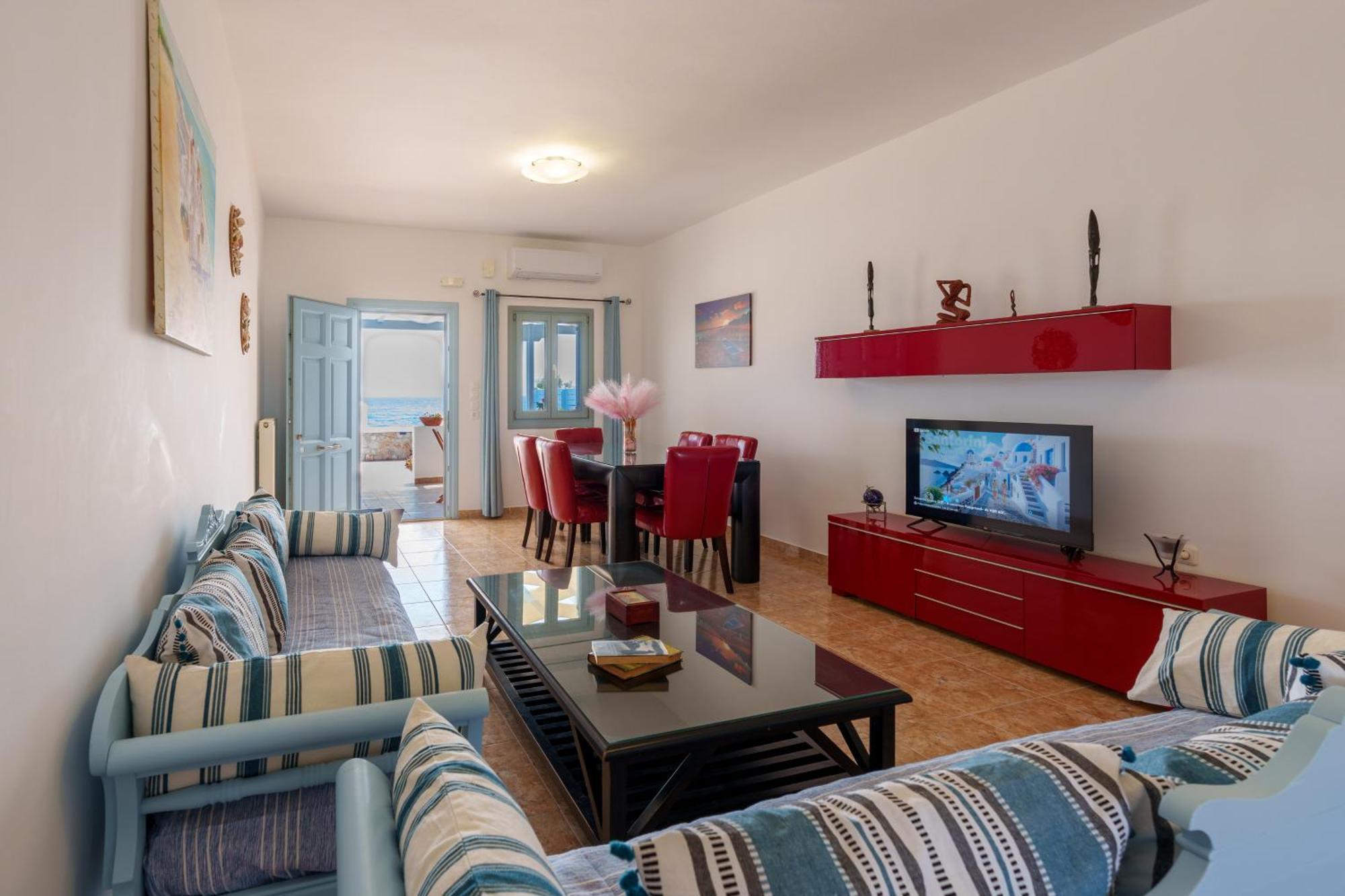 Blue Eyes Beach Villas Monólithos Exterior photo