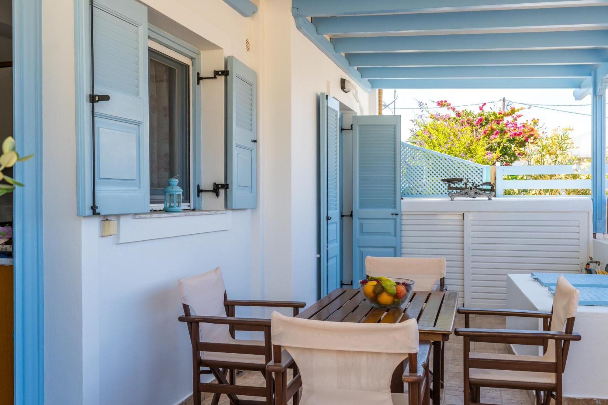 Blue Eyes Beach Villas Monólithos Exterior photo