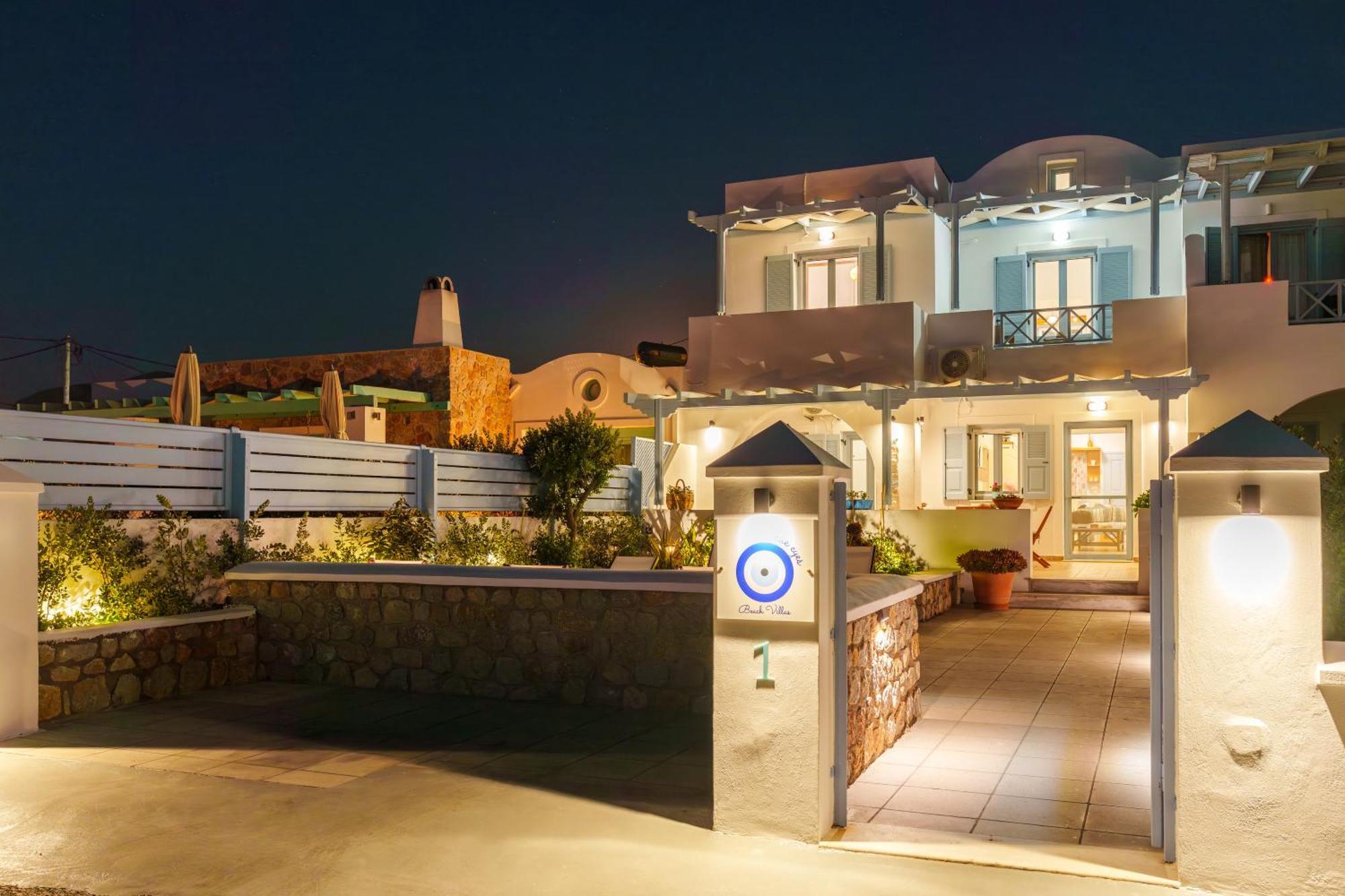 Blue Eyes Beach Villas Monólithos Exterior photo